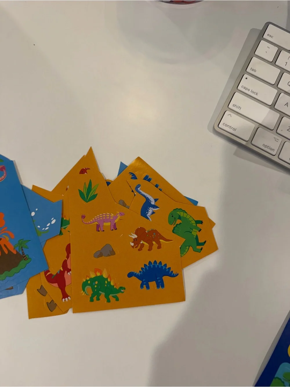 Large Bundle Dinosaur, summer fun, & Star stickers
